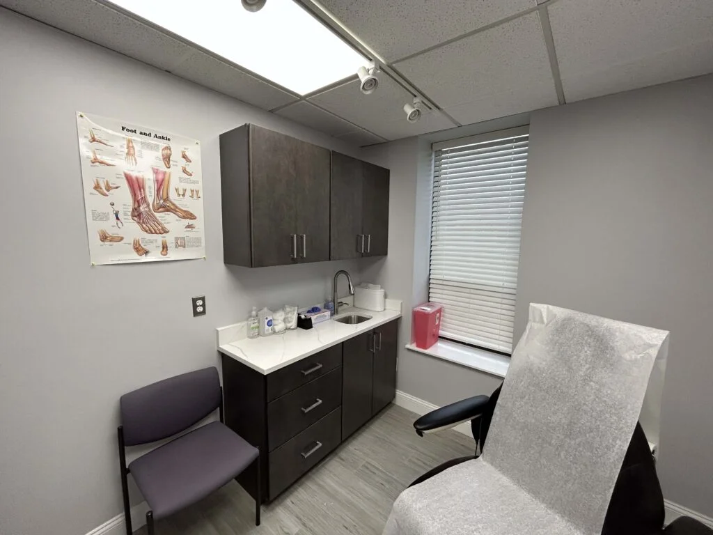 Exam room sample