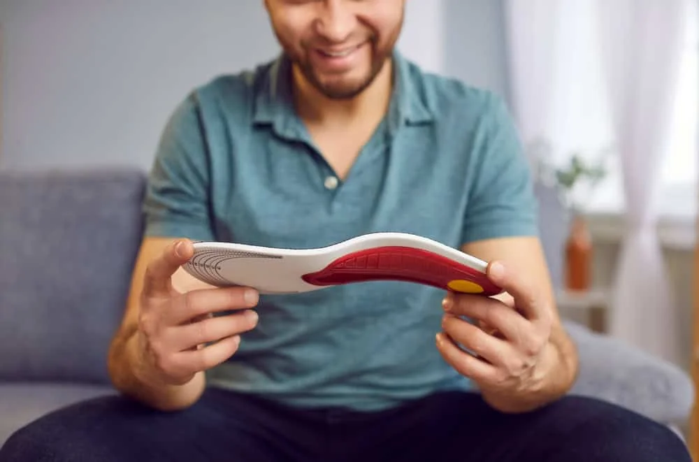 man happy with this orthotics