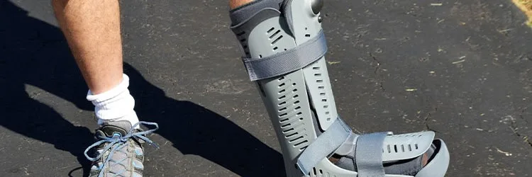 Foot in Boot Picture